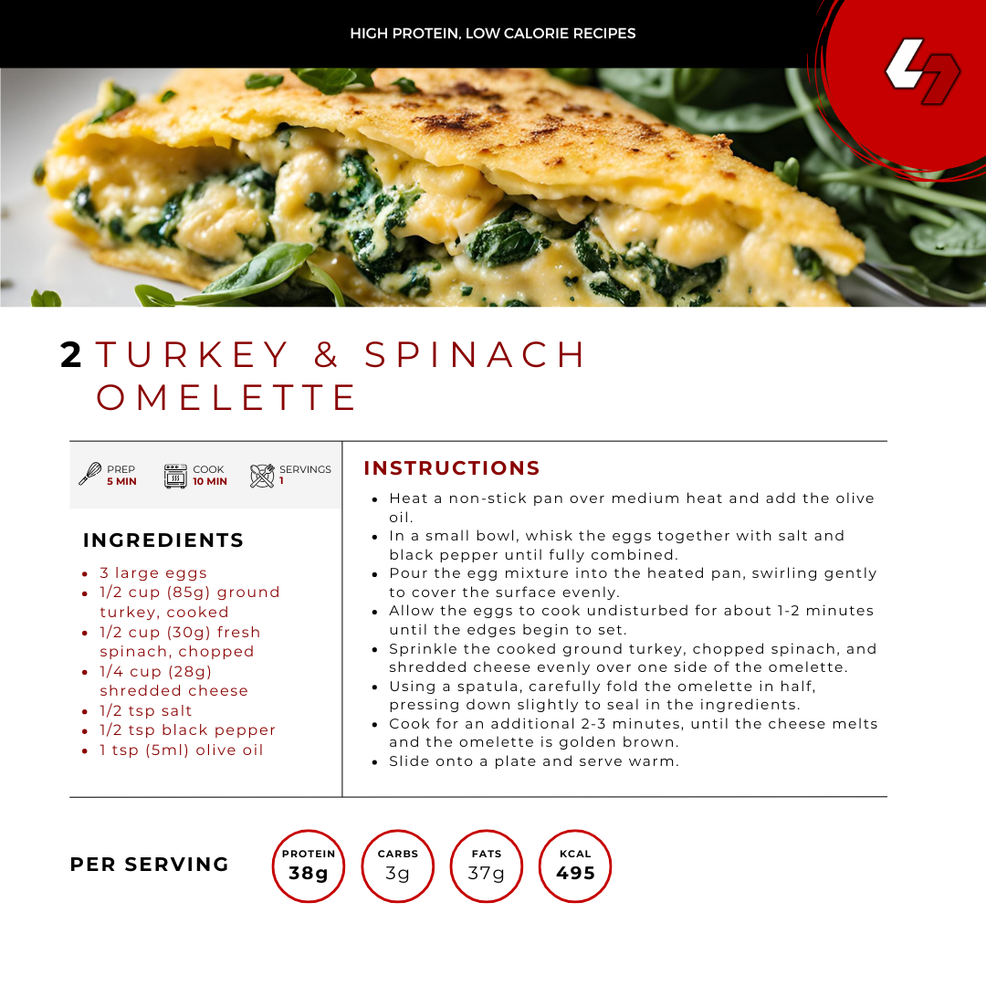 The High Protein Low Cal Meals LSC E-Book - Vol. 1